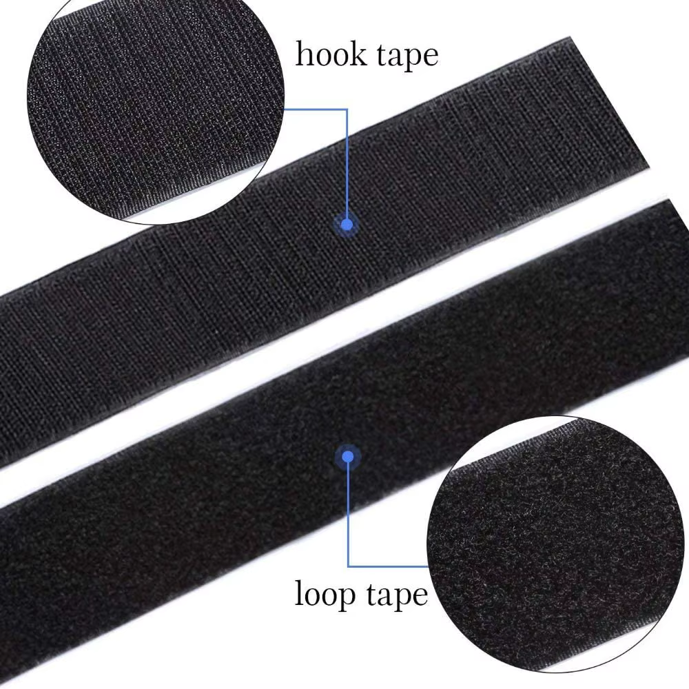 Ruban de fixation auto-adhésif solide, largeur 100mm(4 pouces), autocollant en Nylon à crochet et bo