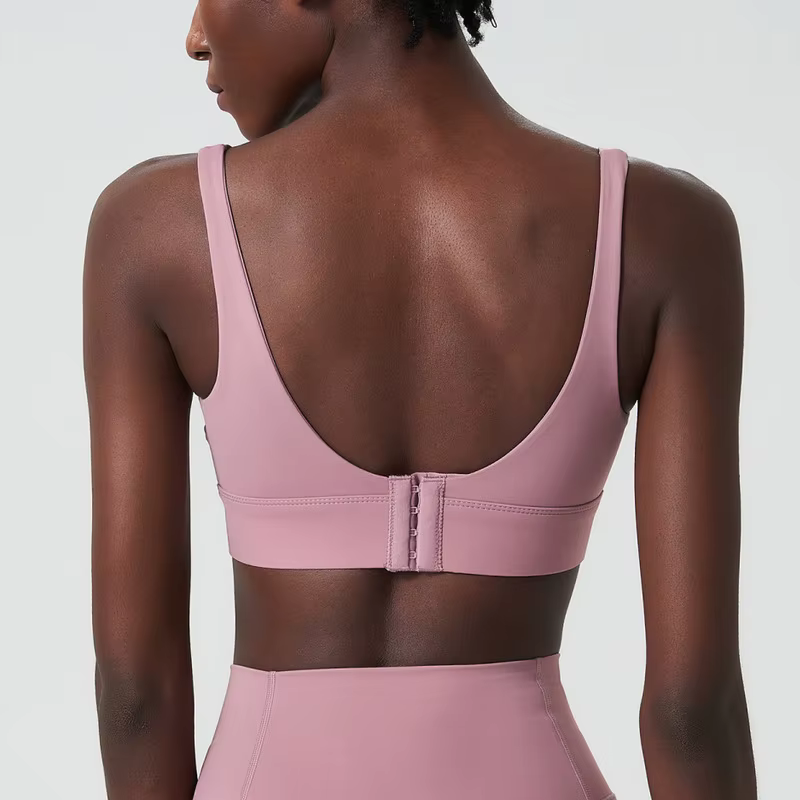 Soutien-gorge de yoga à fort impact pour femmes, sous-vêtements de sport, respirant, avec coussinets