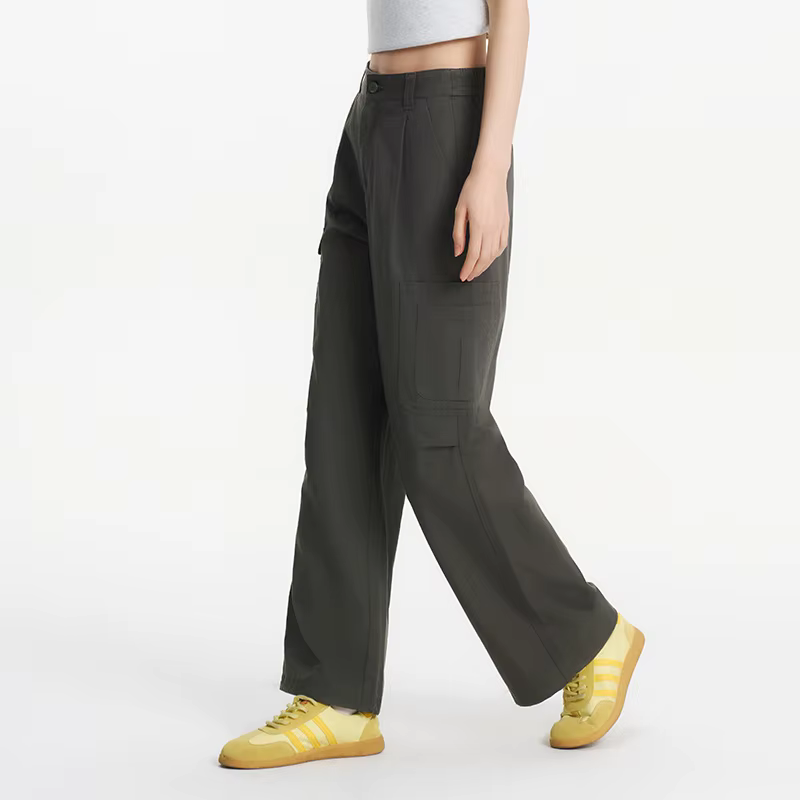 Pantalon plissé pour femme Semir 2026, taille élastique avec cordon de serrage, style décontracté ur