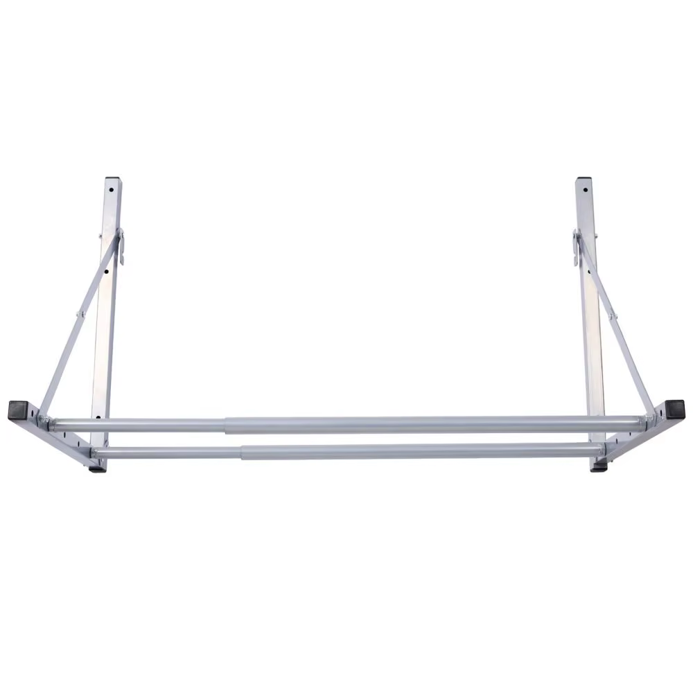 Dreamzon-Rangement mural pliable, 30.5 à 50.5 amarans de large, supporte 300 livres, argent