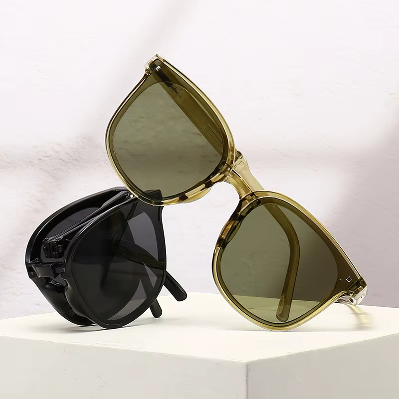 Lunettes de soleil pliantes, portables, protection solaire ultra légère, protection UV, lunettes de 