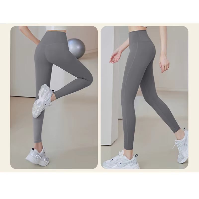 TUNIControl-Pantalon de yoga taille haute pour femme, legging de sport, collants d'entraînement Runf