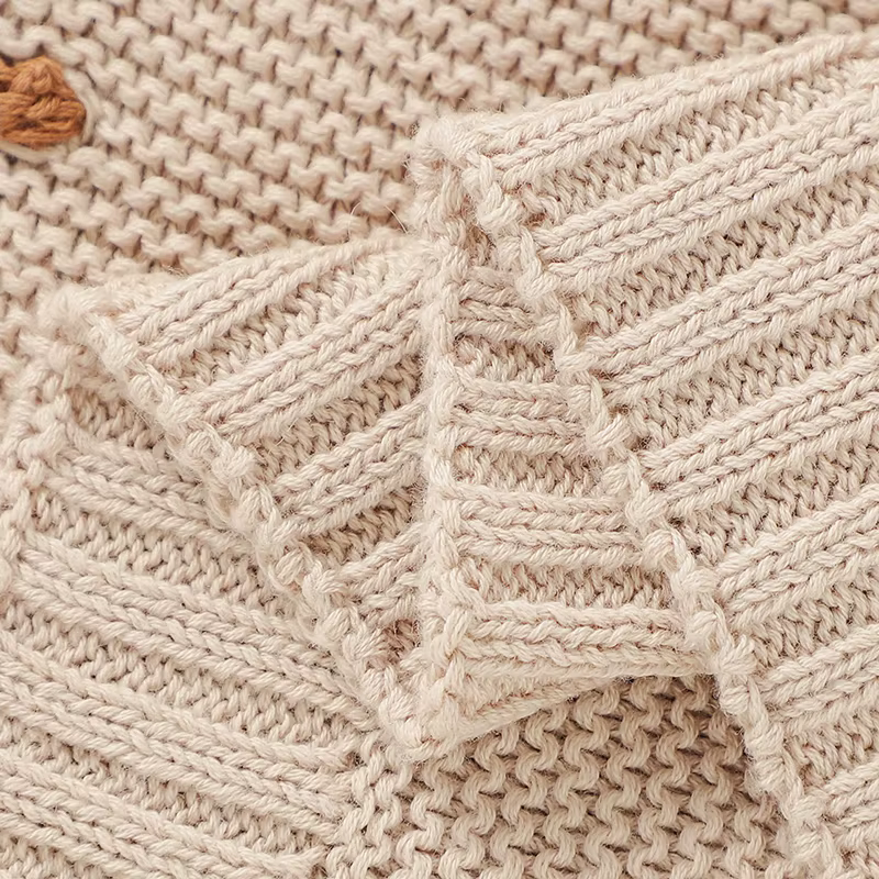 Couvertures pour nouveau-né 90x70cm, tricotées pour nourrissons, garçons et filles, en coton Ultra d