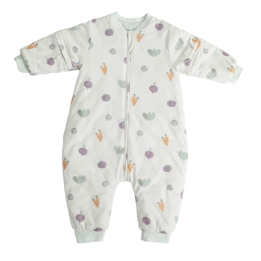 Sac de couchage pour bébé de 6 mois à 4 ans avec manches amovibles, design à jambes séparées, sacs d