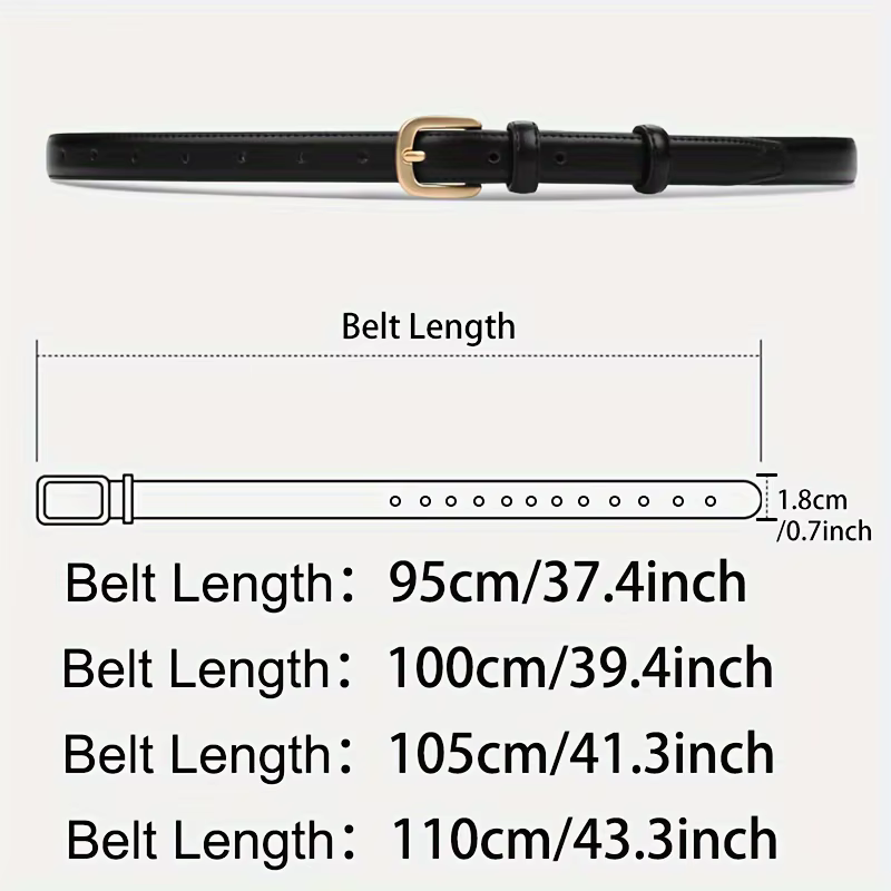 Ceinture noire pour femmes, 2 pièces, mode rétro, boucle à aiguille, ceinture en jean, sangle décont