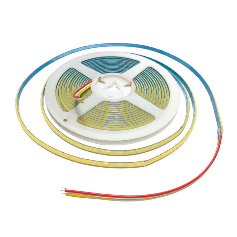 Bande lumineuse LED COB CCT 12V 24V DC, 2700K à 6500K, bande LED à couleur changeante, ruban linéair