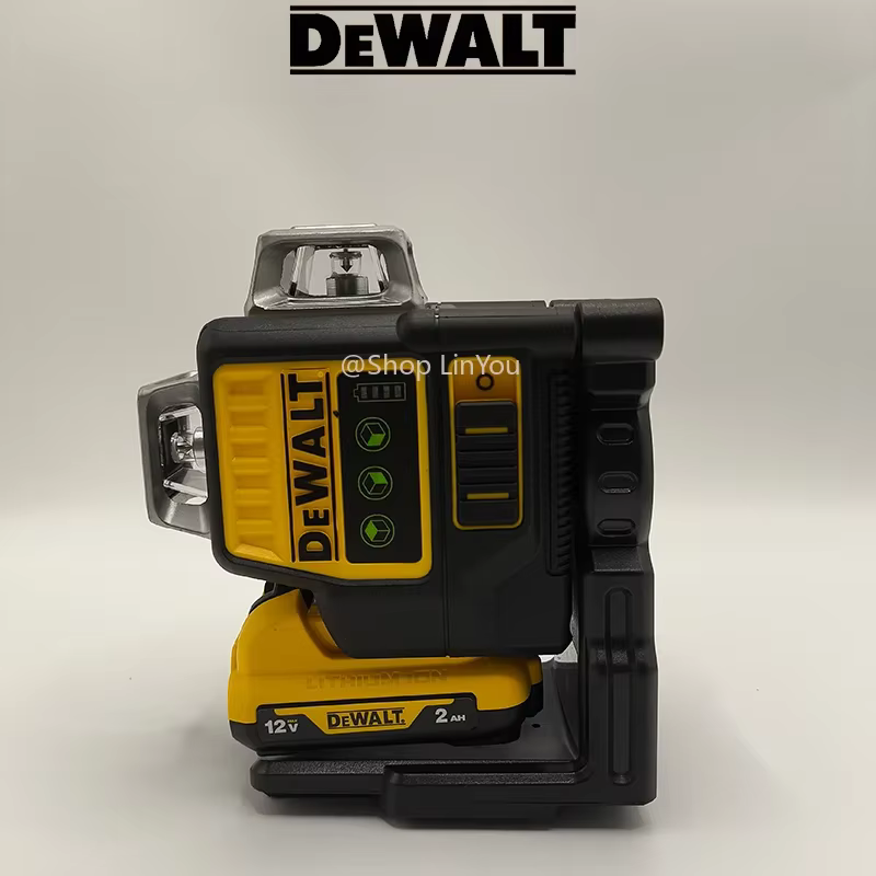 Nouveau! DEWALT DW089LG 12V Laser horizontal 12 lignes 3 axes * 360 degrés, lumière verte, auto-nive
