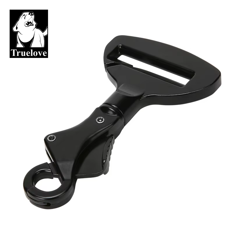 Truelove ceinture de sécurité de voiture boucle de sécurité collier ou harnais léger en alliage d'al