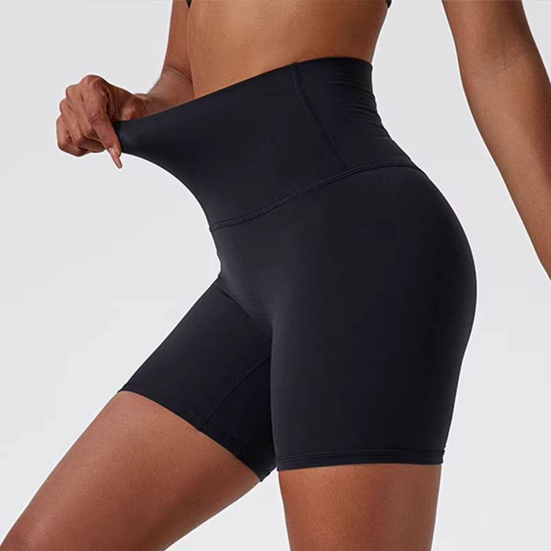 Vêtements de yoga en tissu super doux pour l'été, shorts de sport push-up pour femmes, leggings de s