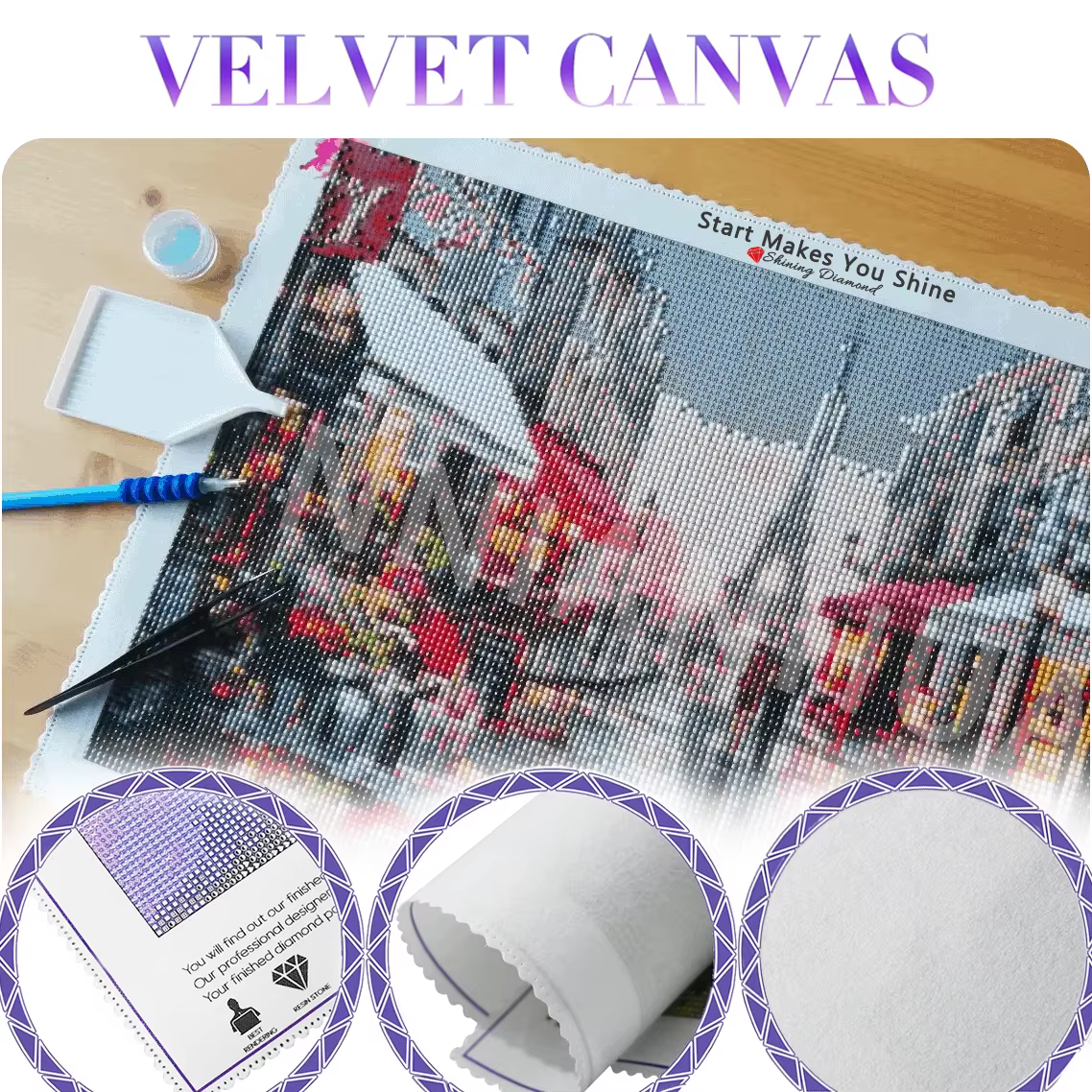 Disney-Frozen 5D Diamond Painting, Diamond Painting, Broderie Princesse, Full Square, Round Cartoon 