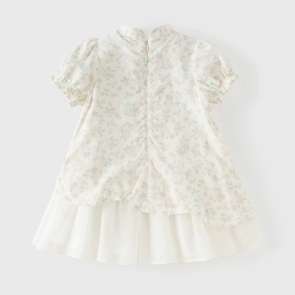 Robes en maille pour filles Dave Bella, robes d'été pour enfants, vêtements pour enfants, robe éléga
