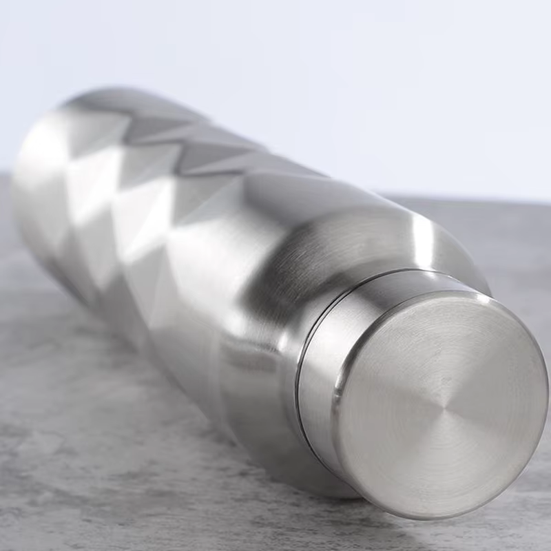 Bouteille d'eau en acier inoxydable à paroi unique, bouteille de bière portable, clic de cola HI, sa