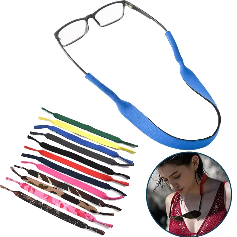 1Pc lunettes flottantes lunettes de soleil bande extensible sangle ceinture porte-cordon néoprène lu