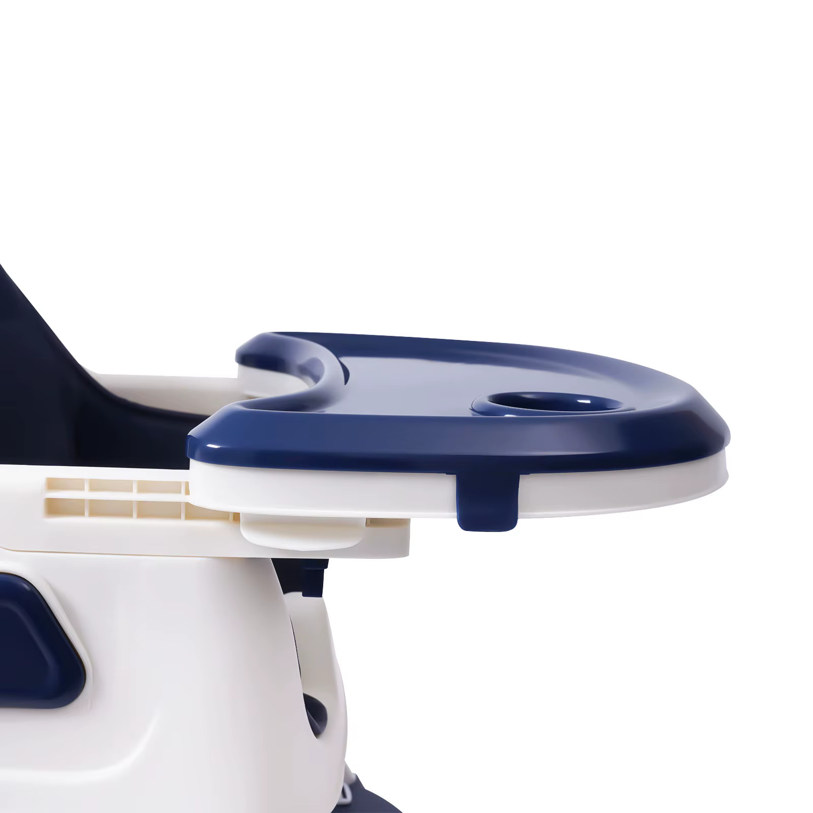 Chaise haute pliable 2 en 1 pour bébé, hauteur réglable, avec repose-pieds, sangles de sécurité, Dou