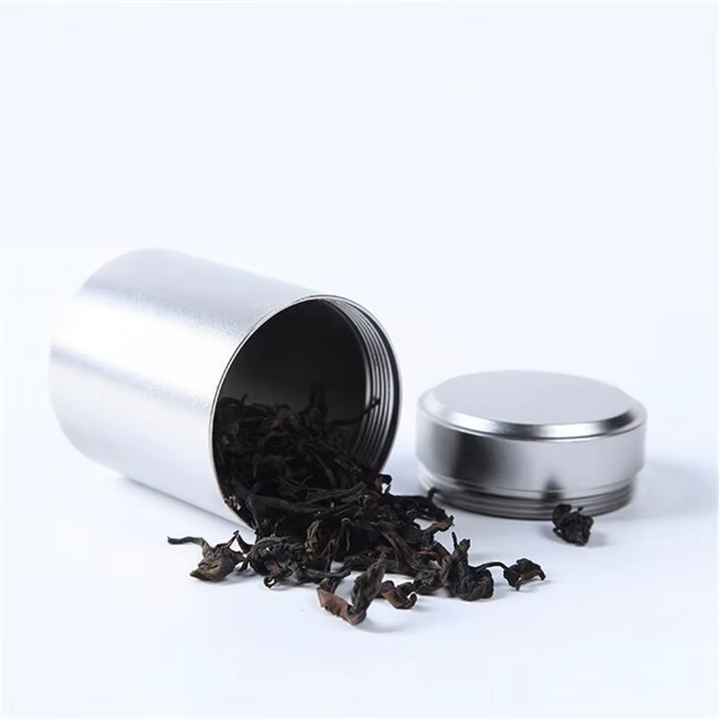 Récipient hermétique en alliage d'aluminium pour document solide, cachette d'herbes, boîte scellée e