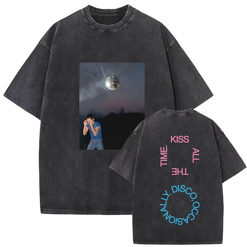 T-shirt vintage délavé Harry Styles « Together » Tour 2026 pour hommes et femmes, mode pop musicale,