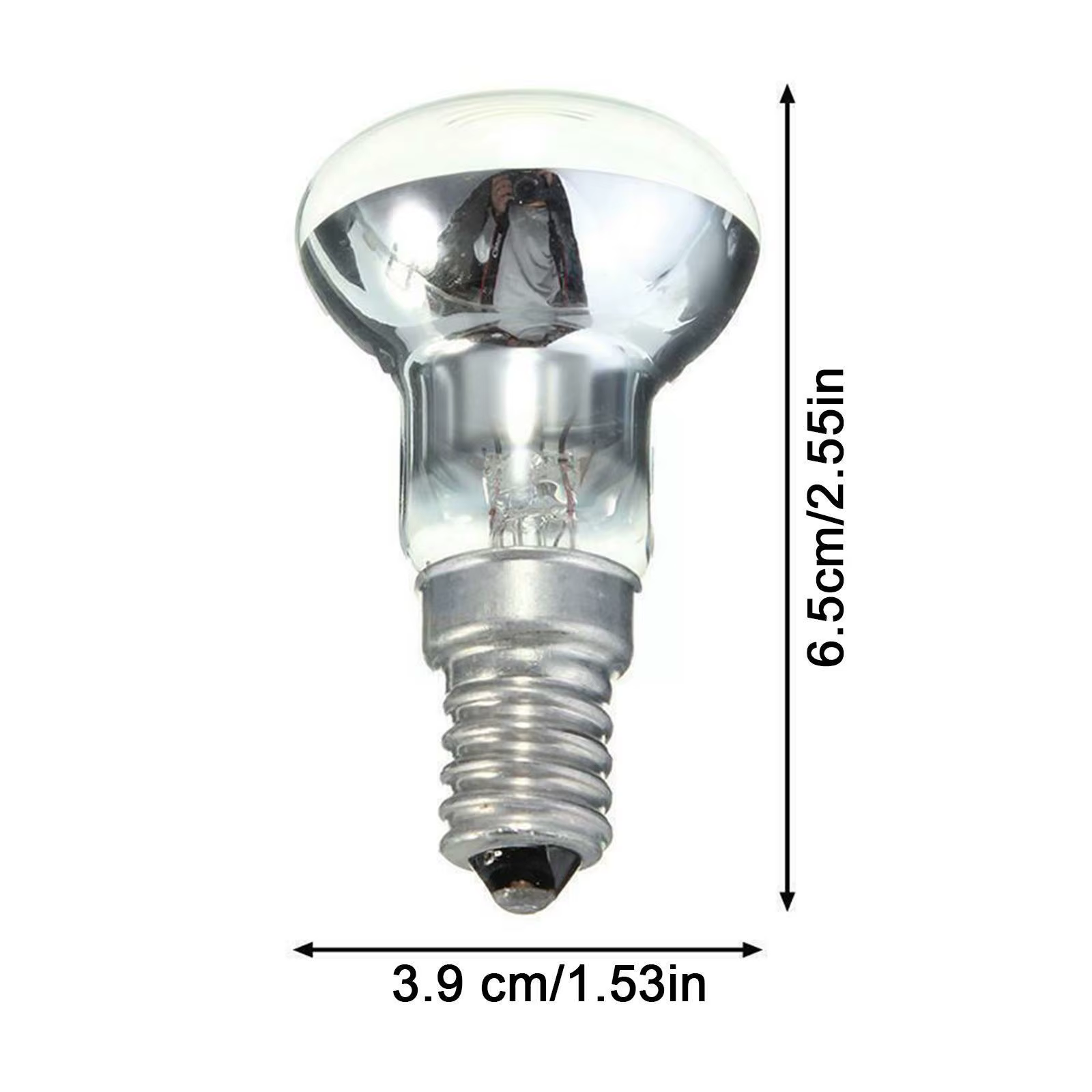 E14 R39 25W remplacement lampe à lave projecteur vis dans l'ampoule lave réflecteur à incandescence 