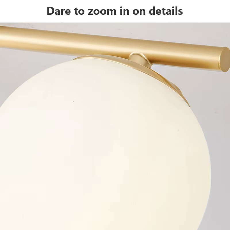 Lampe murale LED G9/E27, plafonnier en verre blanc laiteux, lumière dorée et noire pour couloir et p