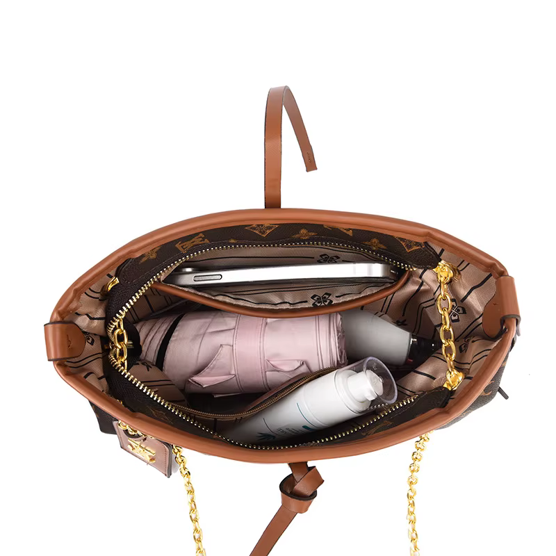 Nouveau sac fourre-tout pour femme, style européen et américain, grande capacité, design color block