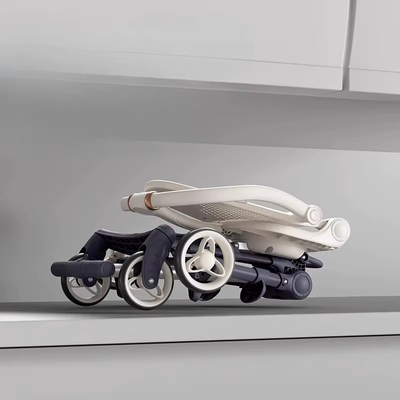 ‌ Poussette réversible ultralégère de 2,9 kg : 360 °   Pneus anti-roulis et anti-crevaison, protecti