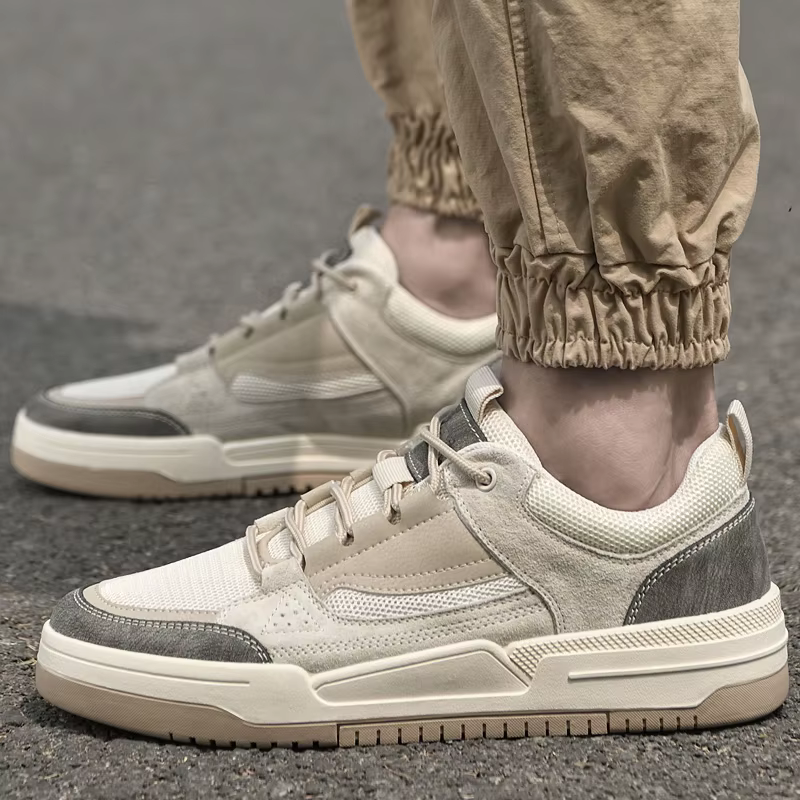 Baskets Légères Respirantes et Confortables à Semelles Souples pour Homme, Chaussures de Marche et d