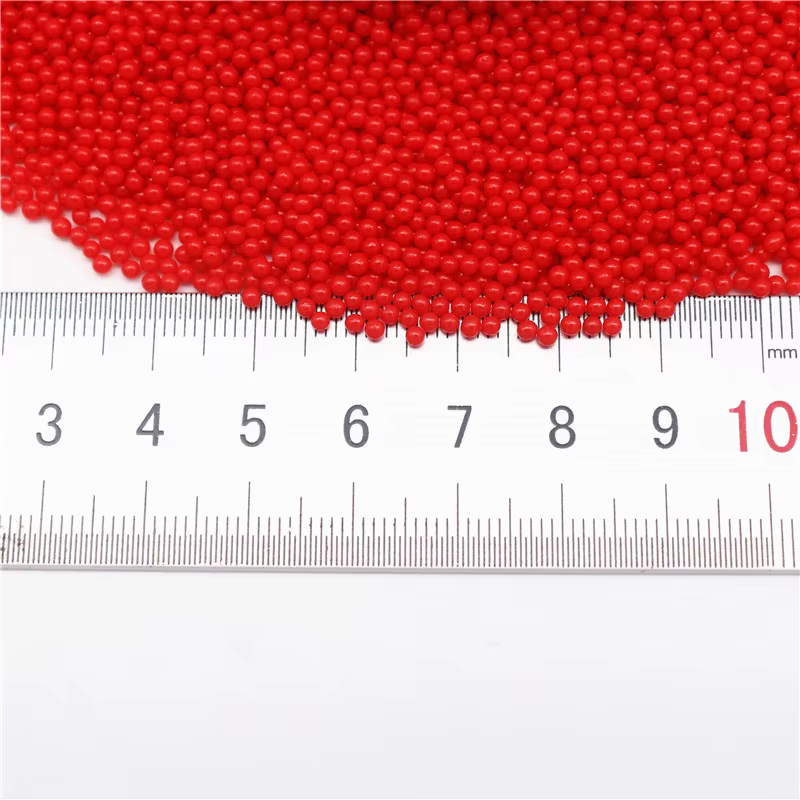 Petites perles rondes en verre de 2mm, 50 g/lot, pour nail art, décoration, comparateur de couleur, 