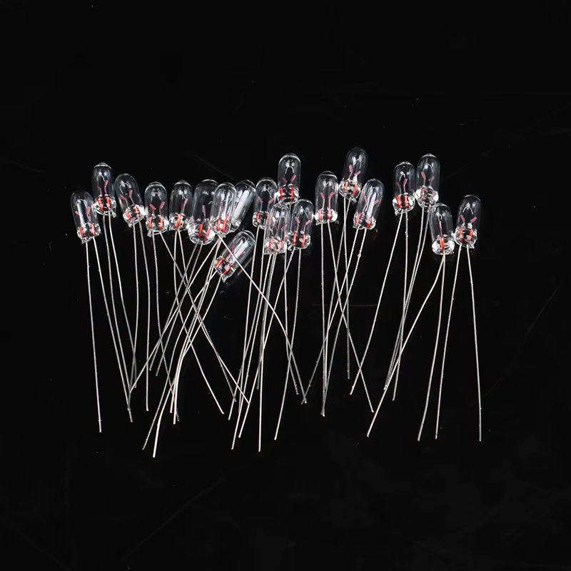 Ampoule Miniature 3mm/4mm 6V 12V, 20 pièces, ampoule Edison à Filament incandescent, riz, vente en g