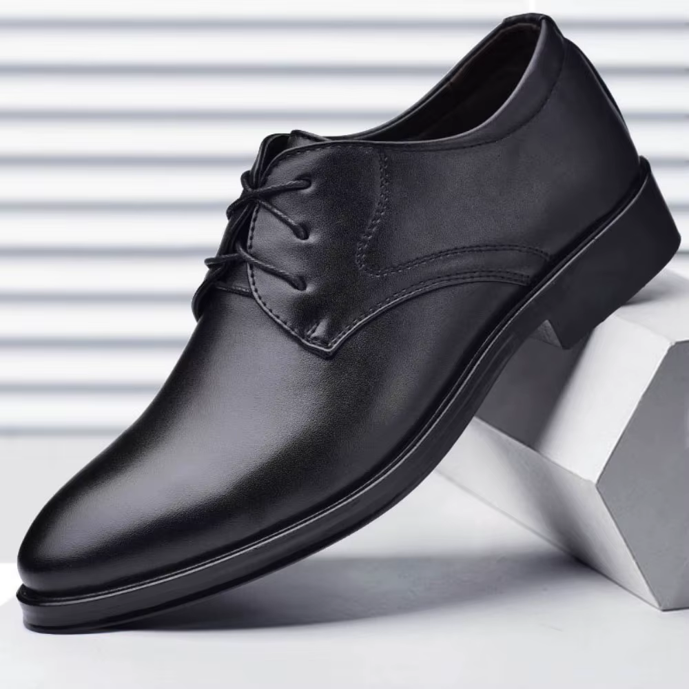 Chaussures Oxford classiques pour hommes, décontractées, habillées, formelles, à lacets, pour affair