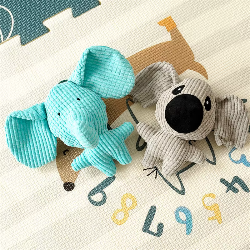 Jouets en peluche pour animaux de compagnie, couineur pour petits chiens, cochon mignon, éléphant, e