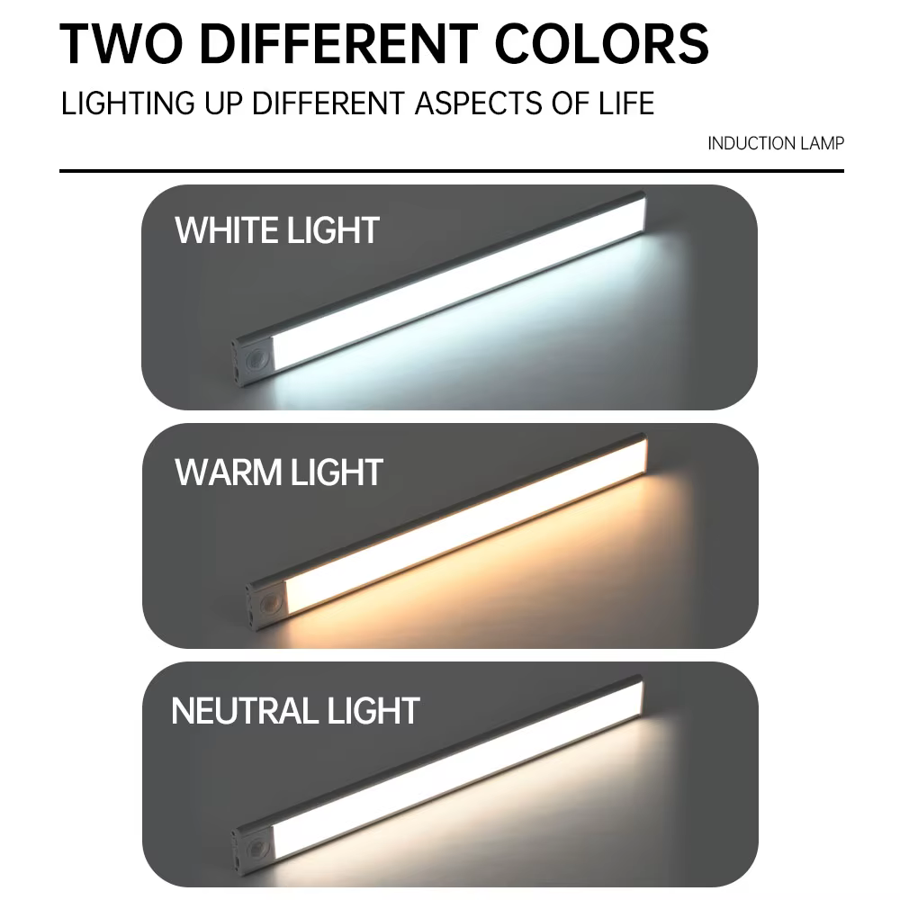 Veilleuse lumière LED sous armoire lumière capteur de mouvement veilleuse placard lumière armoire cu