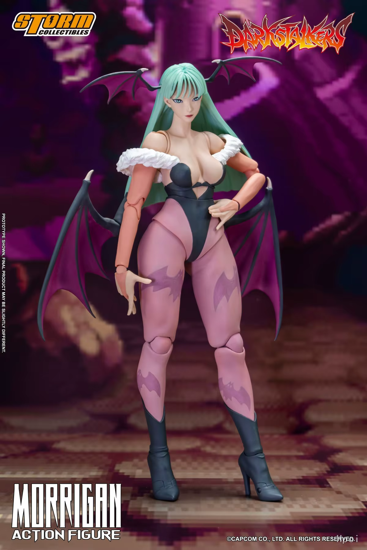 【Original】 tempête à collectionner Darkstalkers: les guerriers de nuit Morrigan Aensland 1/12 figuri