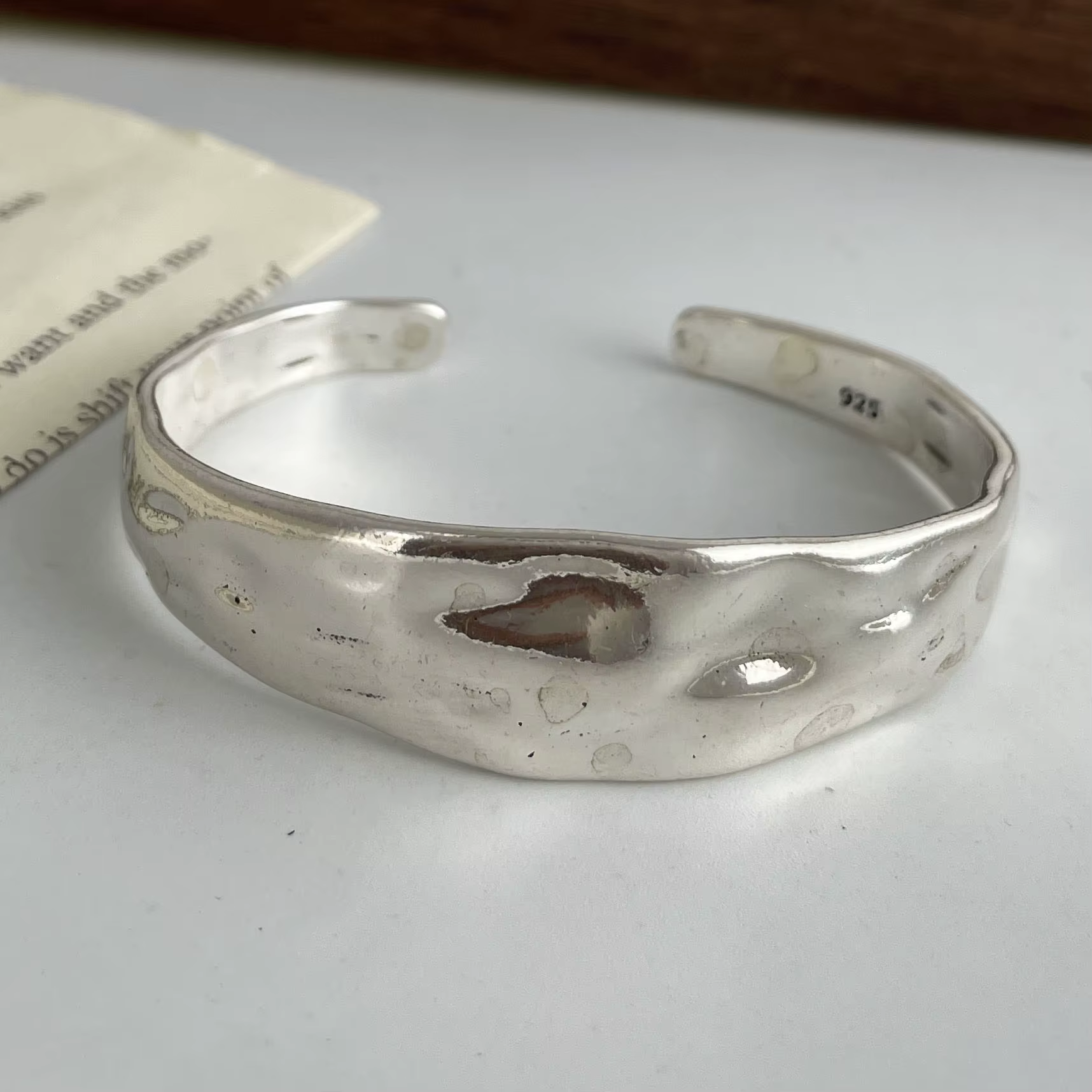 Bracelets en argent Sterling 925 pour femmes et hommes, accessoires larges, tendance, Vintage, chaîn