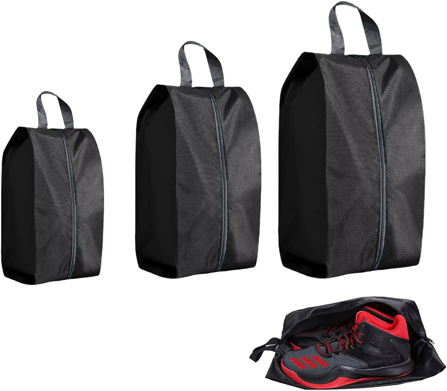Sac à chaussures étanche Portable 3 tailles, sac de rangement multifonctionnel pliable pour voyage e