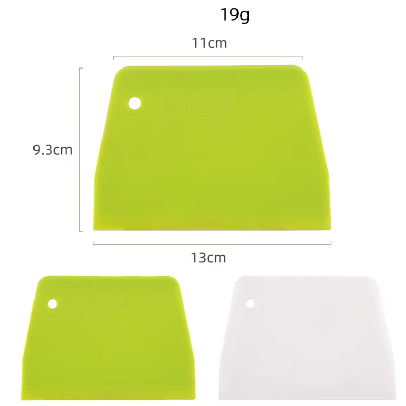 Outil de cuisson, grattoir en plastique, bricolage, spatule à crème pour pâtisserie, couteau de coup