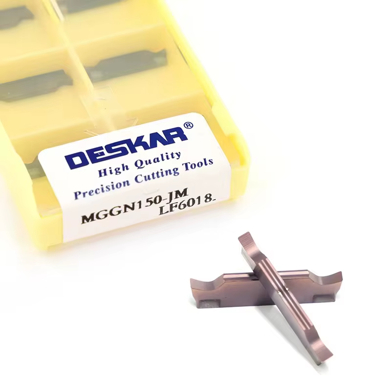 DESKAR Insert MGGN150 MGGN200 MGGN300 MGGN400 MGGN500-JM Insert en carbure rainurage tour outil CNC
