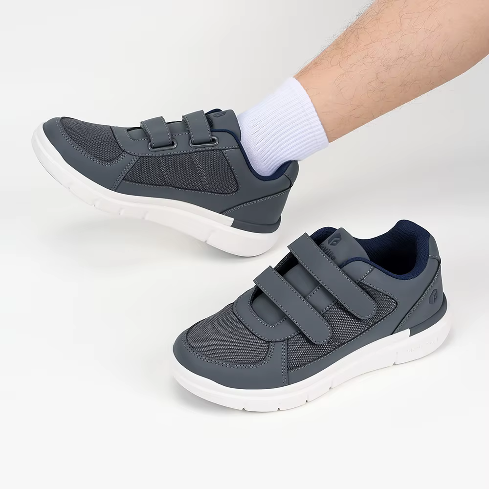 Fitville – chaussures pour diabétiques Extra larges 4E pour hommes, chaussures décontractées pour pe