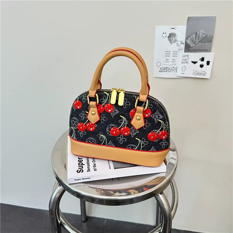 Sac fourre-tout en cuir tendance et élégant pour maman, grande capacité, couleur unie, polyvalent po
