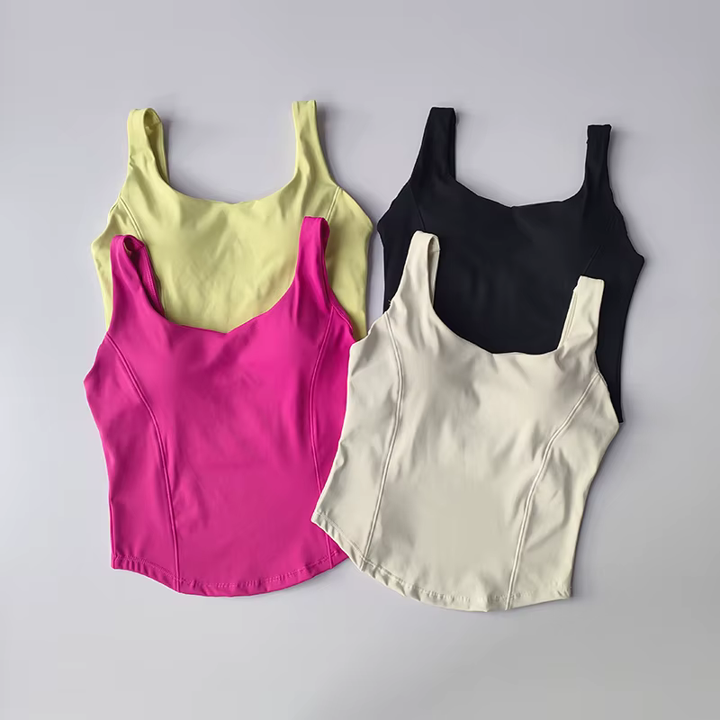 Soutien-gorge de sport sans couture pour femmes, haut tubulaire, sans manches, Streetwear, Camisole,