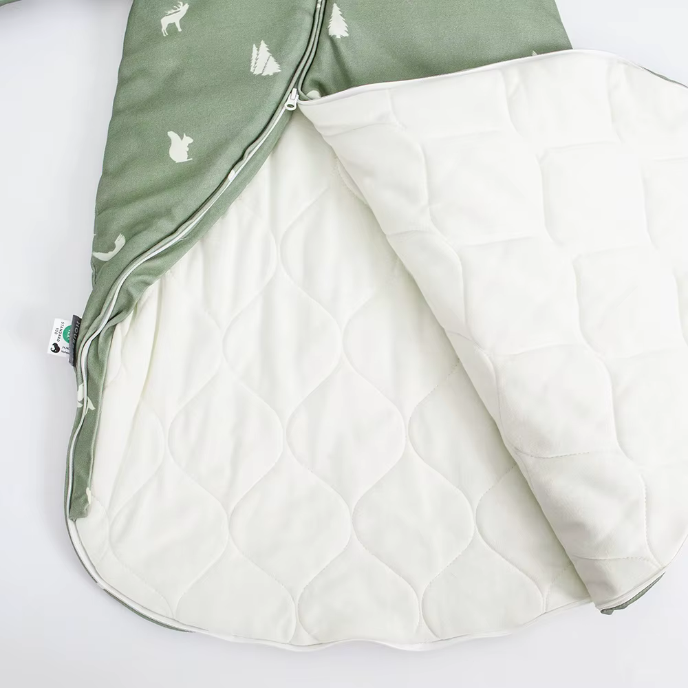 Sac de couchage pour bébé de 0 à 24 mois, avec manches amovibles, couverture anti-coup de pied, sacs