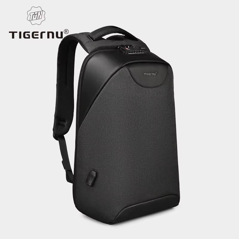 Tigernu sacs à dos antivol pour hommes pour femmes sans clé TSA serrure sac à dos 15.6 pouces sac à