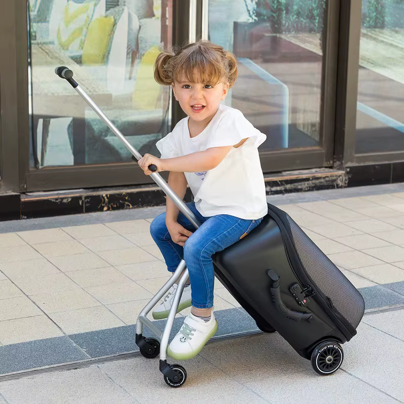 Valise de trottinette pour enfants, sac à roulettes pour bébé, bagage à main paresseux, haute qualit