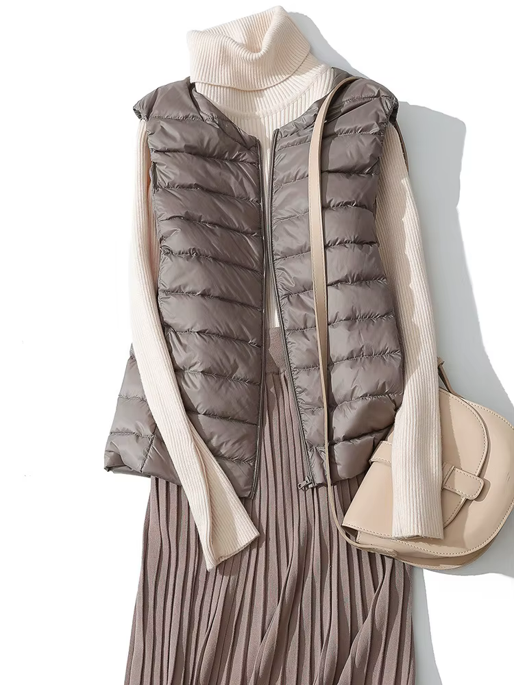 NewBang-Gilet Femme, Doublure Chaude, Glaçure Chaude, Ultra Légère, Portable, Fibre Hiver, Grande Ta