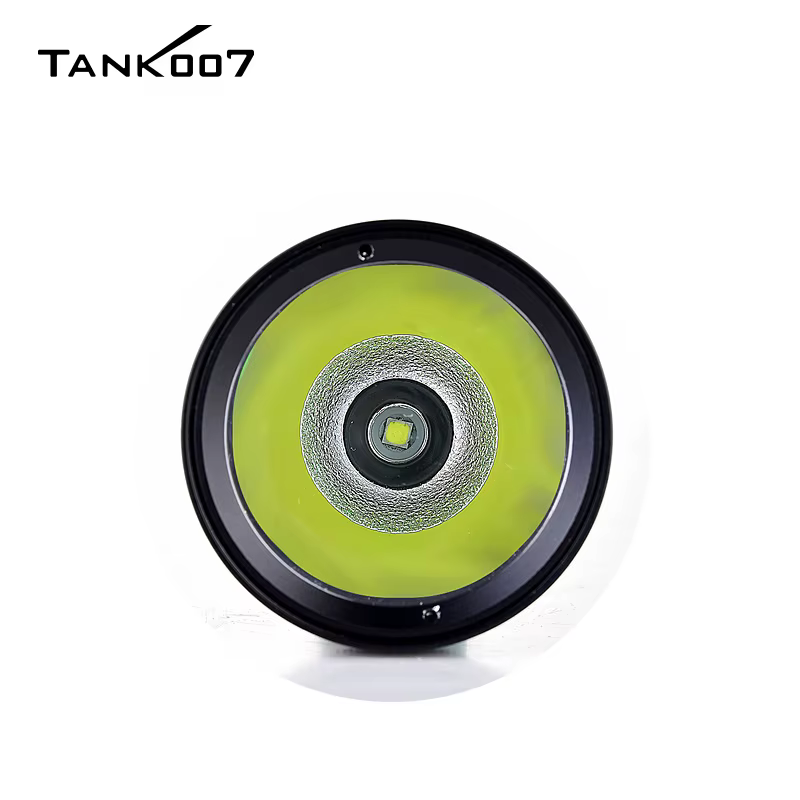 TANK007 A602L High Power Rechargeable LED Flashlight 500m Long Range 3 Modes Light USB EDC Torchligh