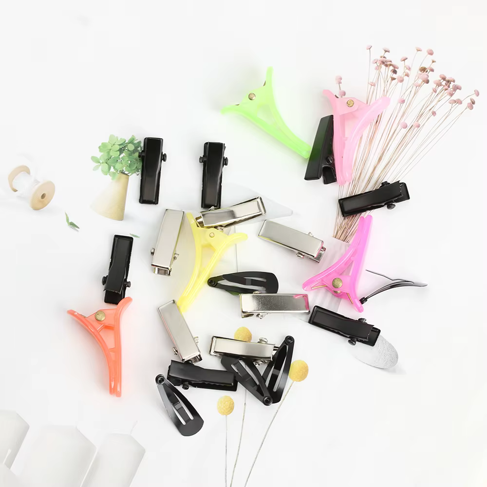 Épingles à cheveux miniatures en beurre pour filles, barrettes pour enfants, accessoires de sauna, O