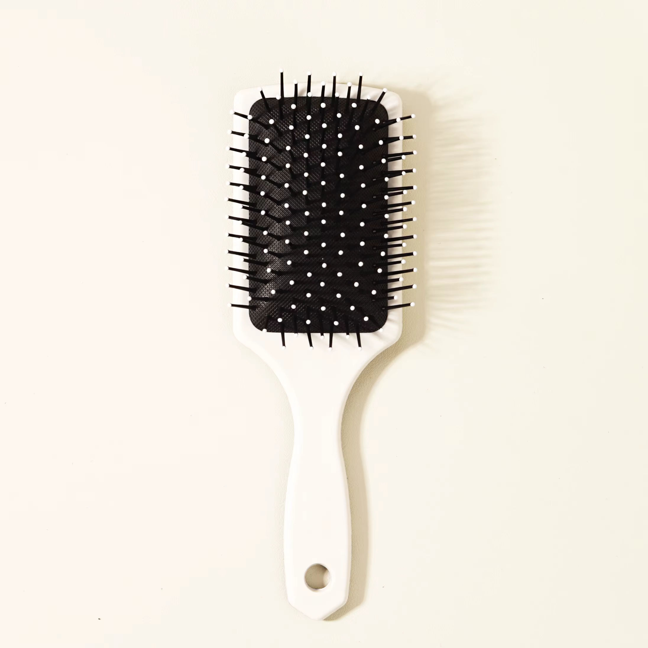Peigne à coussin d'air à motifs de fleurs et de squelette, peigne exfoliant de massage, manche en pl
