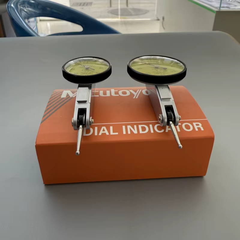 Mitutoyo 513-404 indicateur de Test à cadran 0.01mm jauge à levier de précision Base magnétique outi