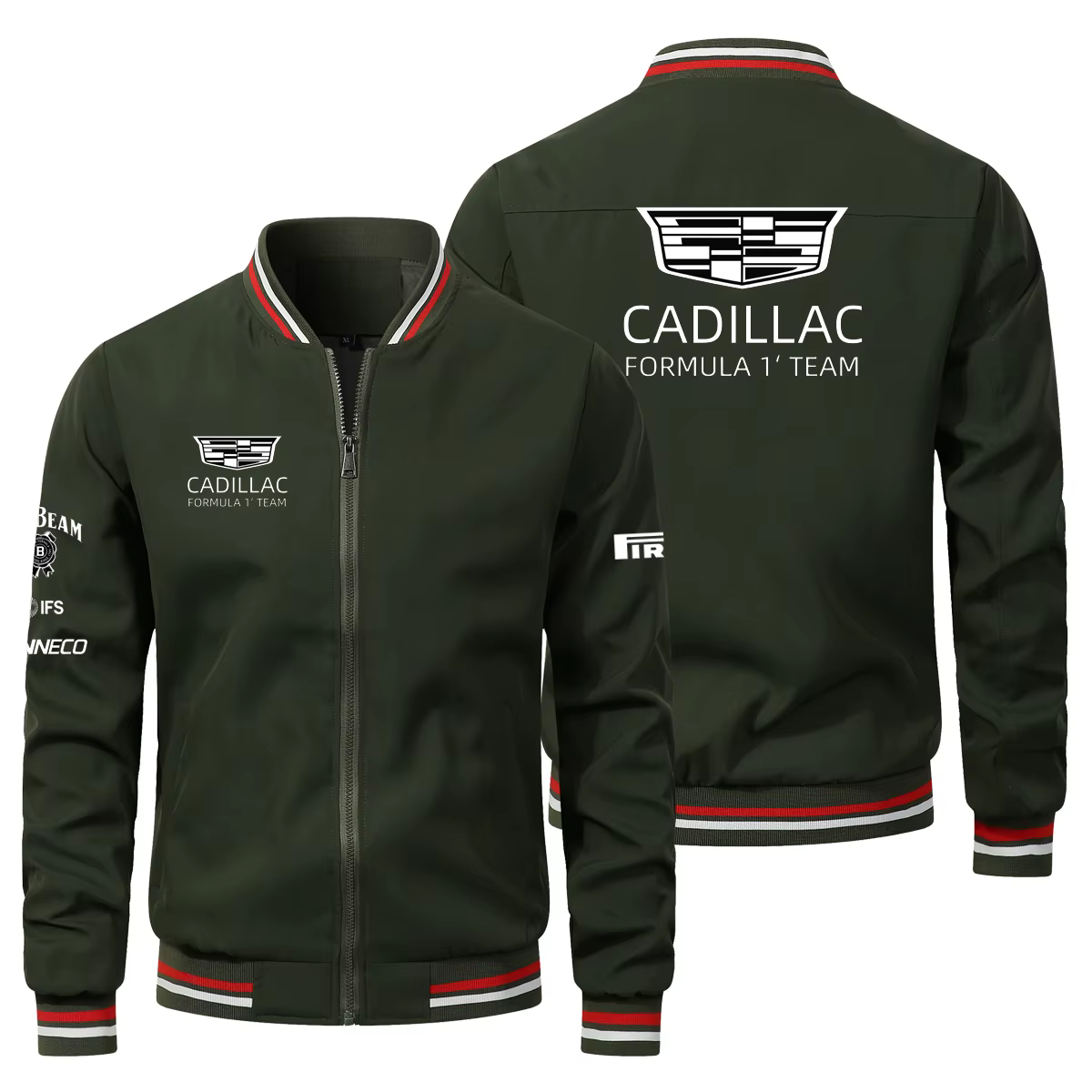 Nouvelle veste slim Cadillac 2026 Sìnguān Péií shì Zhùqí - Veste Cadillac - Uniforme d'équipe de cyc