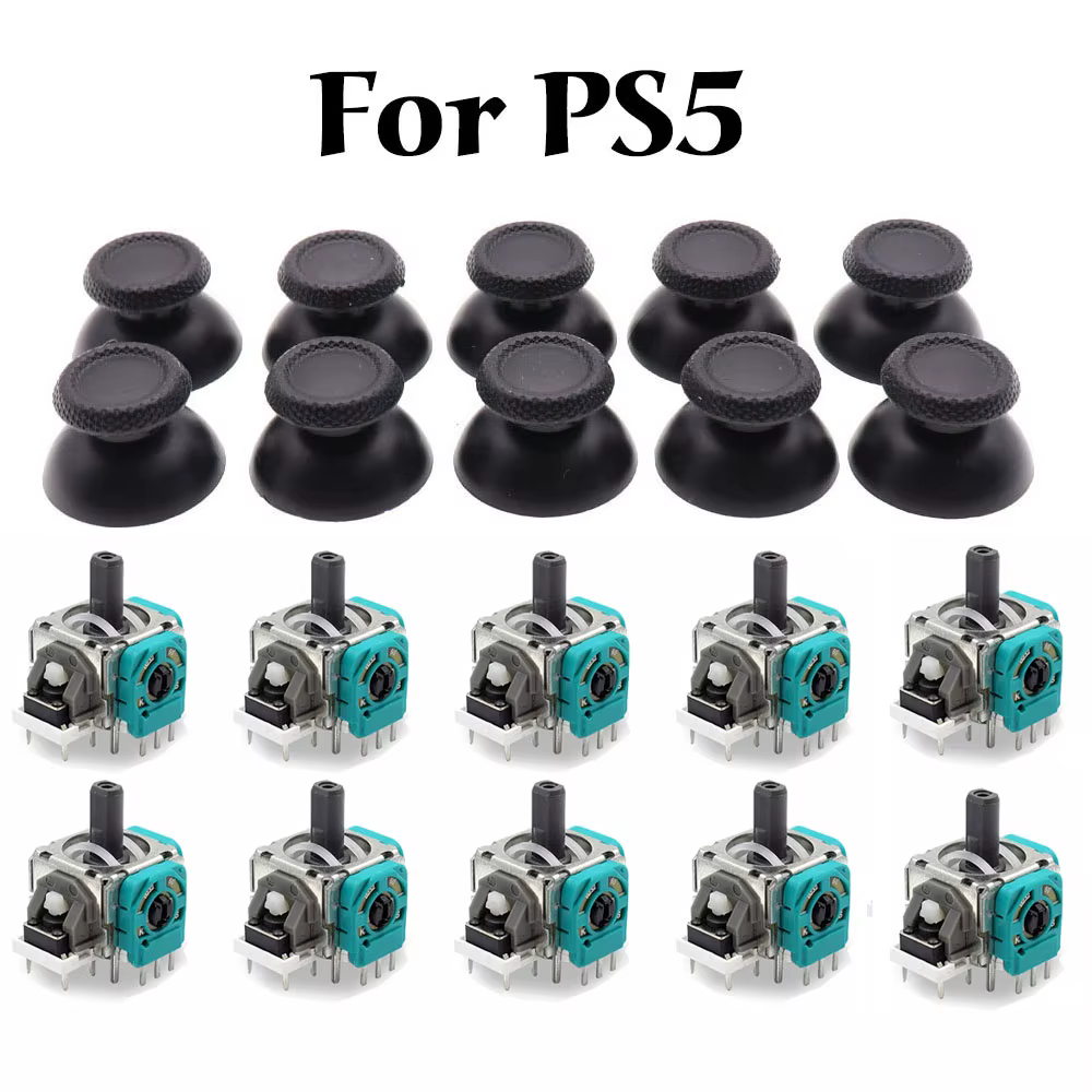 10 ensembles pour PlayStation 5 PS5 contrôleur 3D analogique Joystick capteur Module potentiomètre m