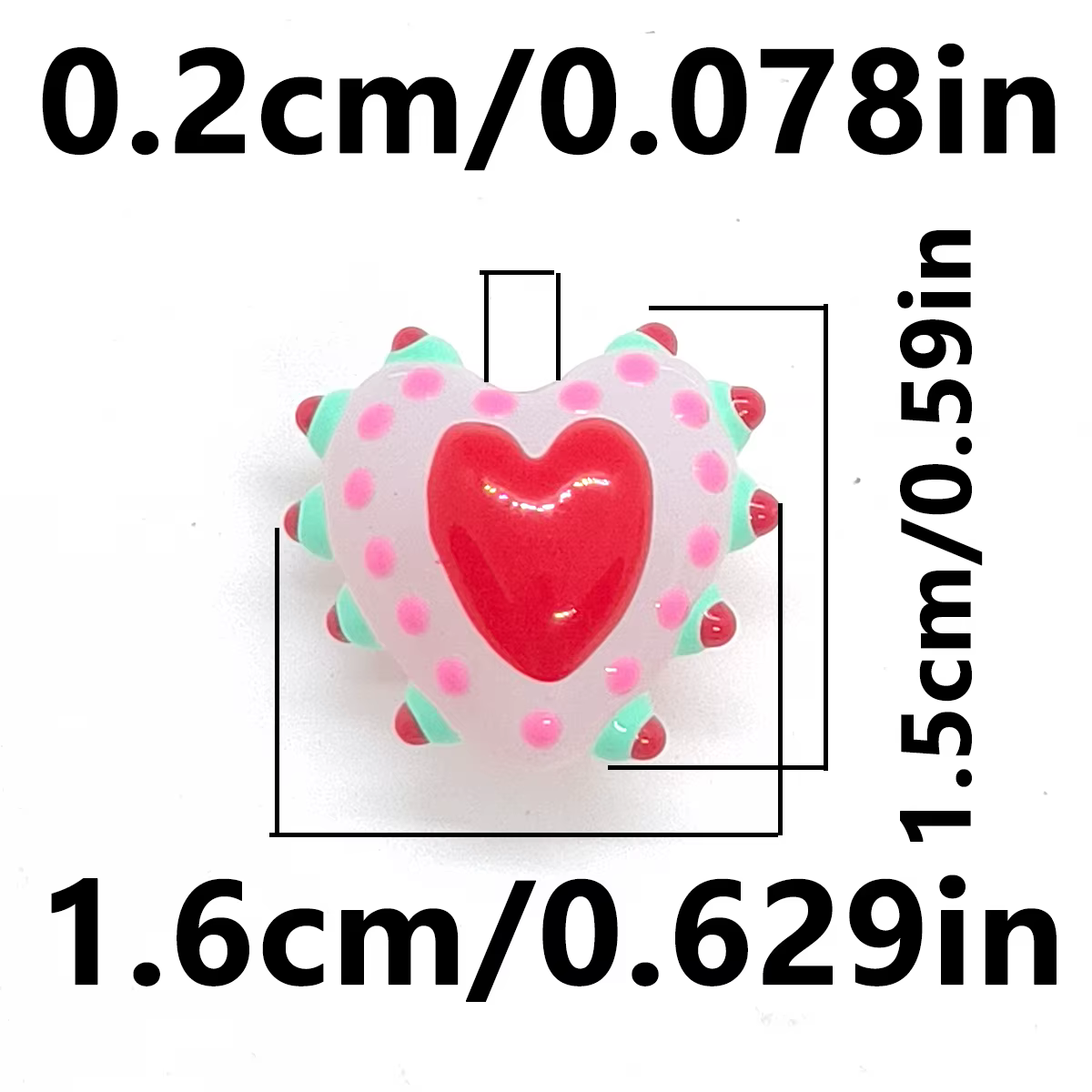 Perle de verre au chalumeau de couleur assortie à tout, 4 ou 8 pièces, 16mm, pour la fabrication de 