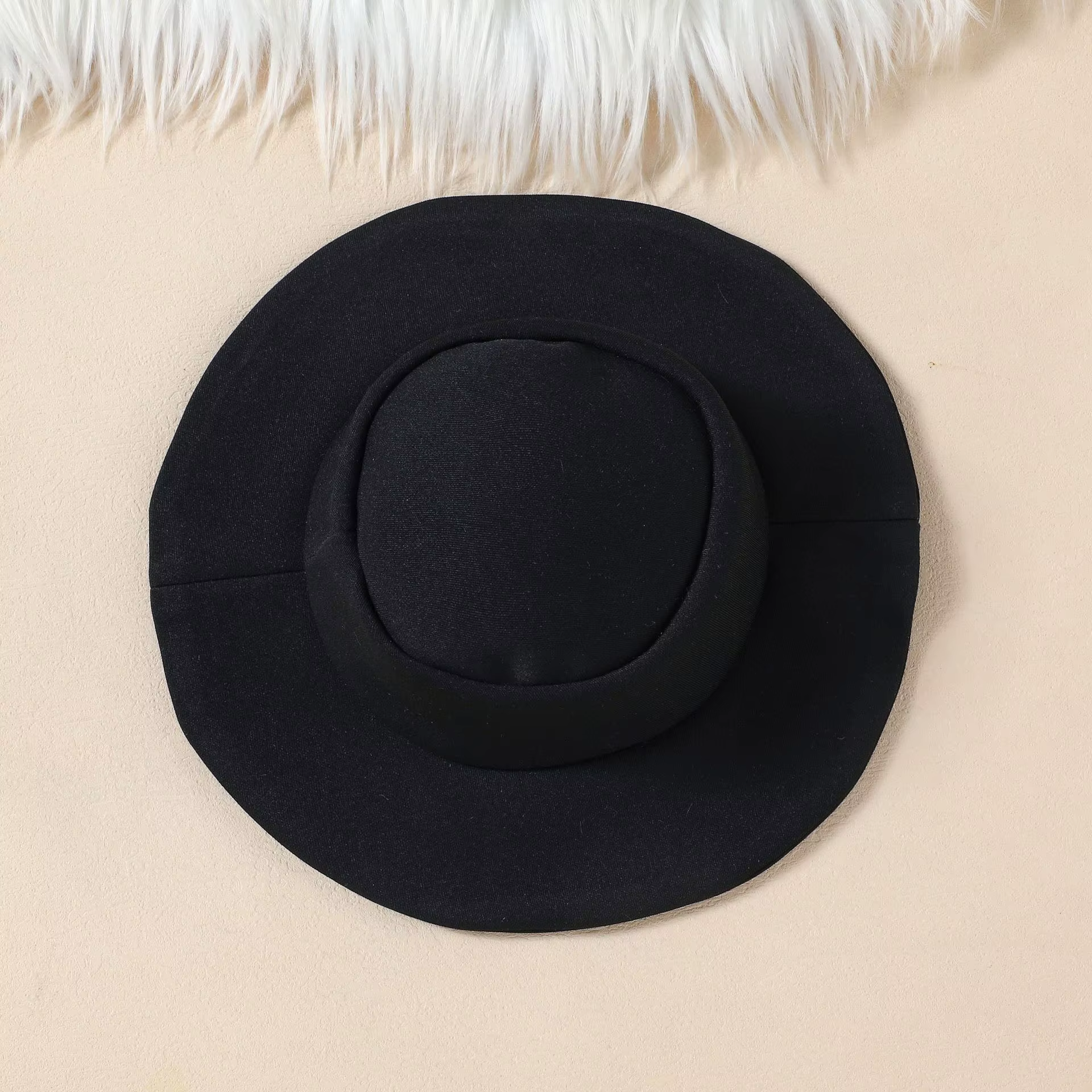 Tenues d'automne et d'hiver pour filles, ensemble 3 pièces, robe + ceinture + chapeau, nouveaux vête